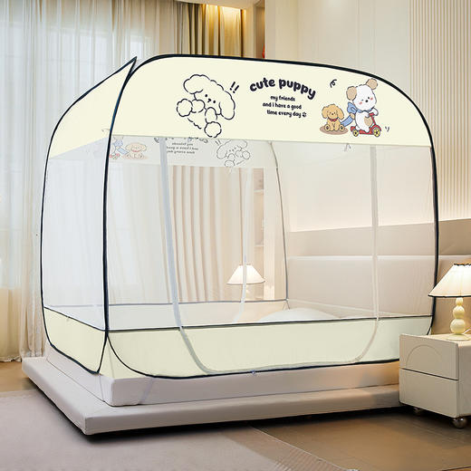 【一秒打开即可用】免安装大方顶蚊帐 防尘防摔落夏季防蚊蚊帐 商品图8