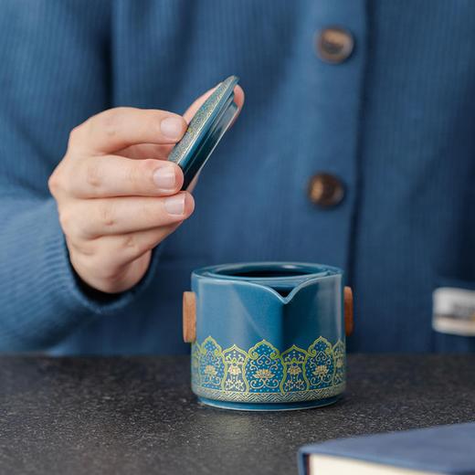 朕的潮代·案上春山茶具套组 紫禁文创出品  品茶赏器 送礼佳品 商品图2