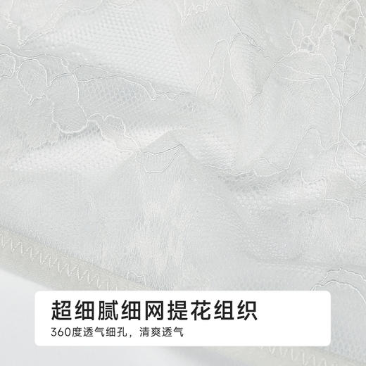 都市丽人薄透丝滑蕾丝网布系列蕾丝三角裤LKH3B2 商品图7