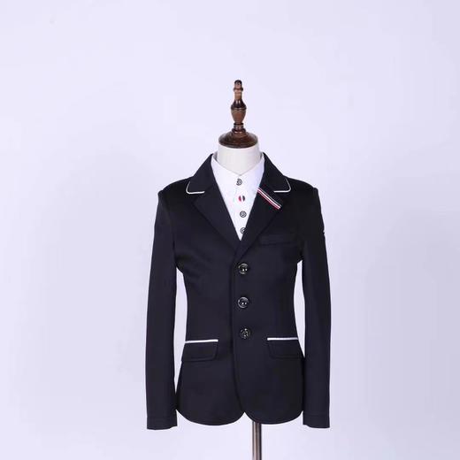 四季成人儿童马术比赛服西服四面弹力骑士服透气男女马术服障碍考级服qf008/9/10QS 商品图0