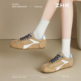 ZHR则则耐磨平底德训鞋新款超轻便懒人一脚蹬可爱休闲百搭女鞋ins