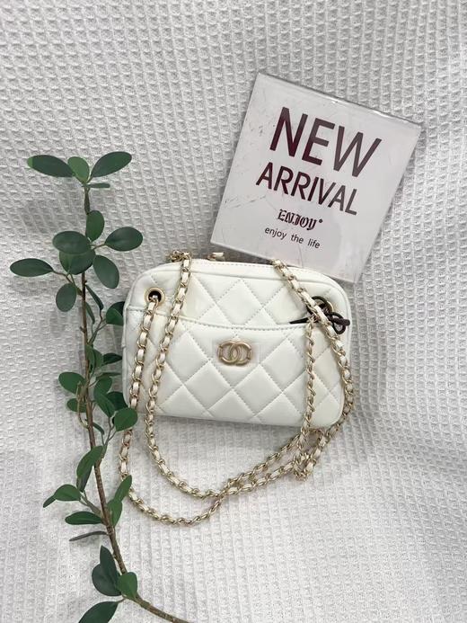 【门店同款】ENJOY常卖菱格链条斜跨包 161847309 商品图0