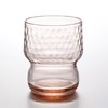日本进口石塚硝子强化玻璃杯280粉色(龟甲)BC708 商品缩略图0