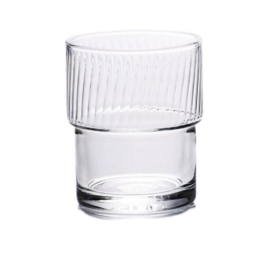 日本进口石塚硝子斯巴达玻璃杯200(龟甲)B6758 商品图0