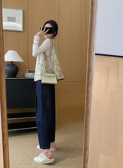 重工植绒立体老钱风百搭马甲 商品图4