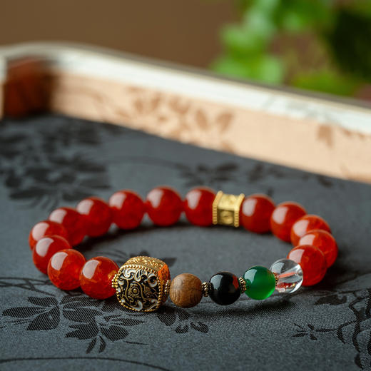 2025年蛇年巳火飞昇吉运珠手串 商品图9