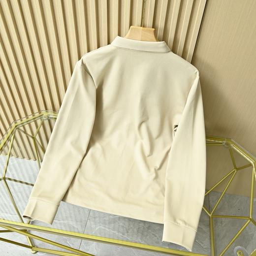 ZEGNA 杰尼亚2025春季新款Z系列男士v领休闲商务长袖POLO衫！ 商品图8