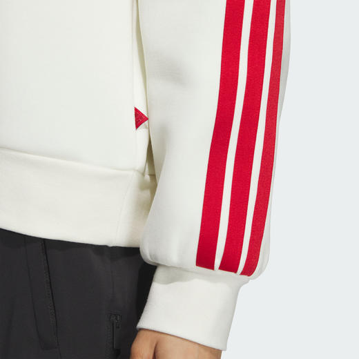 Adidas阿迪达斯CNY HOODED SWEATSHIRT 蛇年双面针织运动休闲连帽卫衣套头衫连帽卫衣JZ1638 商品图5