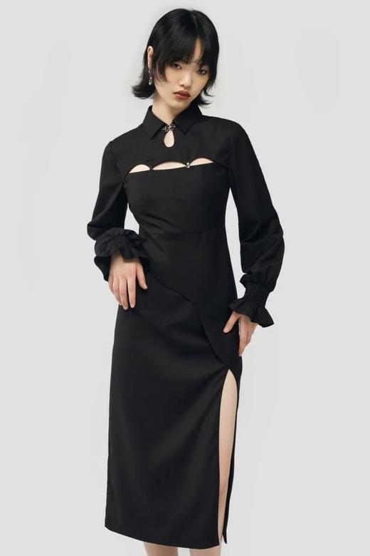 BOSIE AGENDER 镂空设计旗袍连衣裙 17980 商品图3