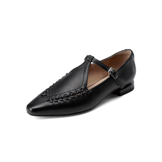 Westory2025年春季平跟尖头玛丽珍通勤休闲浅口单鞋S25AE58481 商品图1