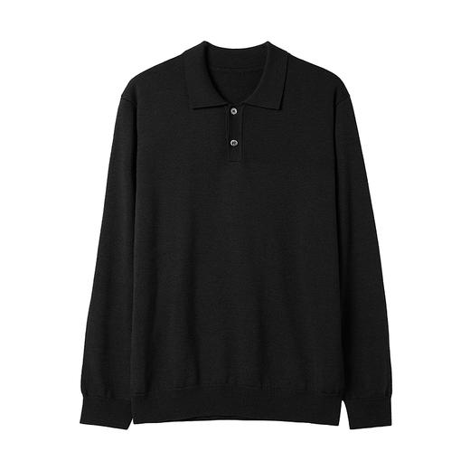 棉仓356804002-合体正肩全棉磨毛翻领长袖衬衫 商品图2