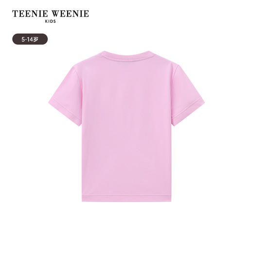 TeenieWeenie Kids小熊童装夏季女童吸湿速干凉感短袖T恤TKRW256453I 商品图7