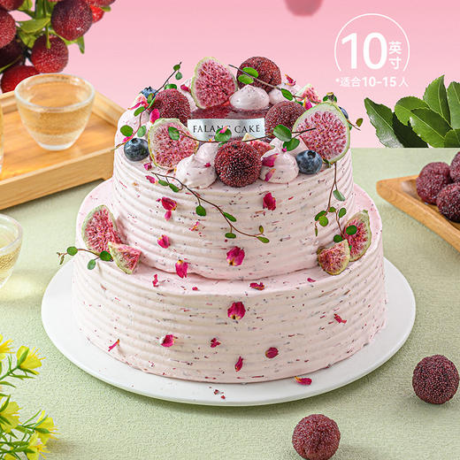 【杨梅荔枝红丝绒】杨梅甘酸 荔枝清甜 特调杨梅荔枝奶油 商品图5