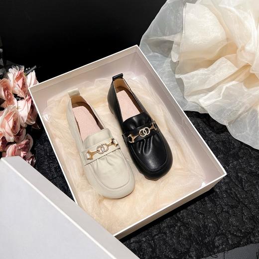 皮春秋款一脚蹬乐福单鞋 ，手工高定“鞋礼”!头层牛皮 商品图0