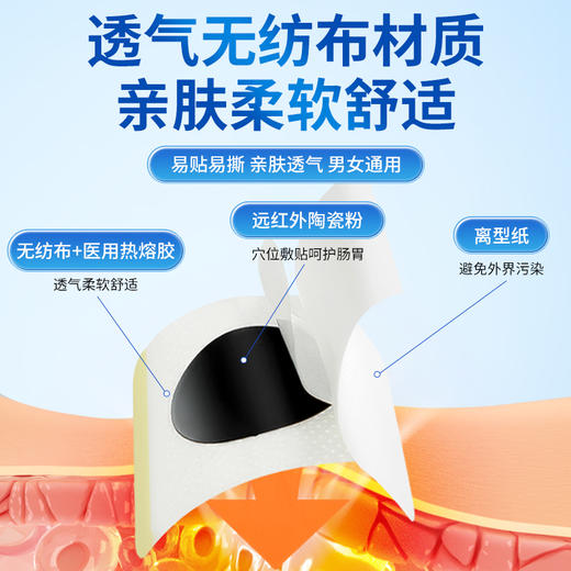 安泰宁远红外腹部理疗贴腹痛腹胀腹泻便秘消化不良积食消食正品 商品图3