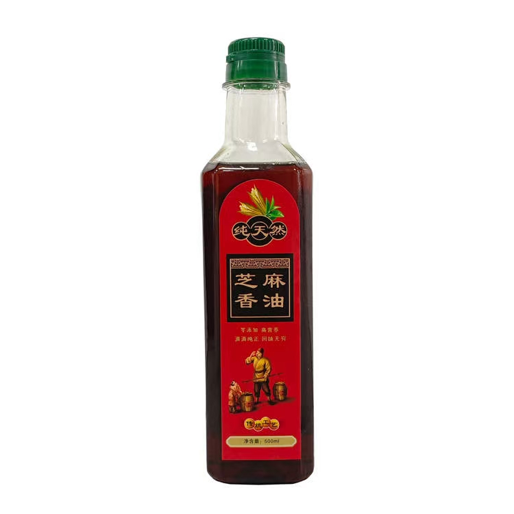 万里山小磨香油（芝麻油）500ml/瓶（2瓶/5瓶）