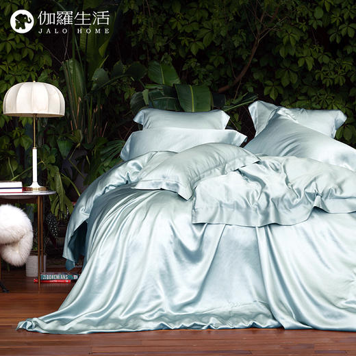 伽罗 JALO 纯色款桑蚕丝真丝床品(22姆米/22&19姆米) 商品图0