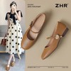 ZHR则则巴恩风平底玛丽珍鞋女2025新款软底豆豆鞋不累脚超软单鞋 商品缩略图0