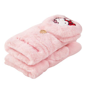 三丽鸥  翻盖Kitty蝴蝶结手套ST5018