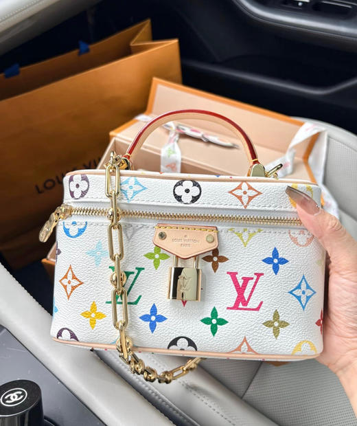 白三彩村上隆系列化妆包 商品图6