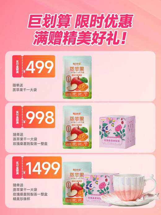 每日乔安红豆薏米芡实糕（25g*8块/盒） 商品图4