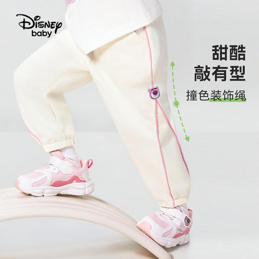 【90-140】【迪士尼baby】女童春秋裤子儿童休闲百搭运动裤 商品图11