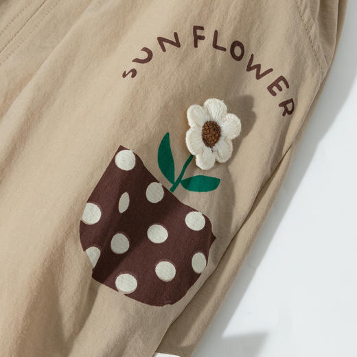 贝贝怡【立体花朵凉感短裤】25夏季新款女童冰感透气五分裤运动休闲裤ZB2EK002 商品图13