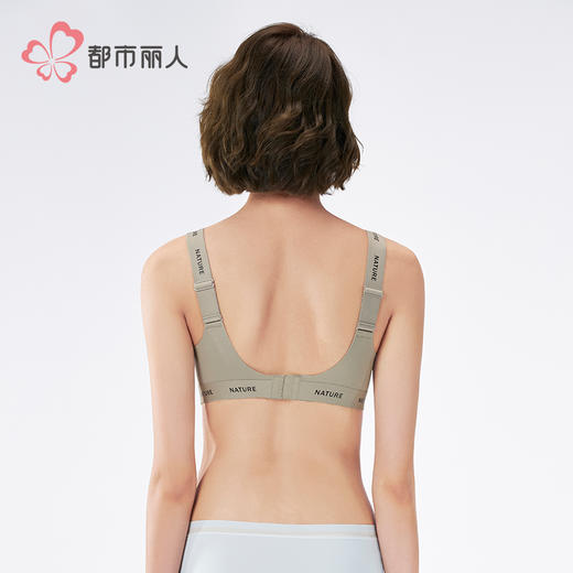 都市丽人VBRA内衣中厚泳布无钢圈文胸LBH62K 商品图3