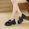 Westory2025年春季圆头厚底乐福深口单鞋S25AM59241 商品缩略图1