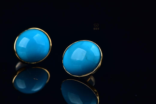 【蔚来】简约蓝松耳钉ZX2503008 商品图2