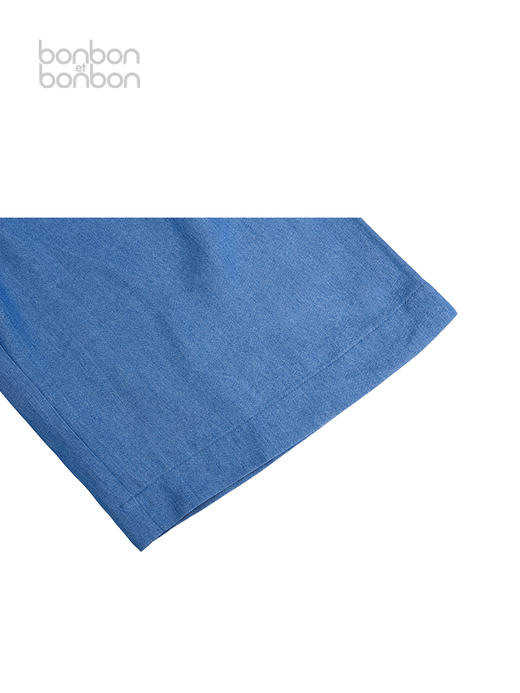 天丝牛仔阔腿裤 商品图2