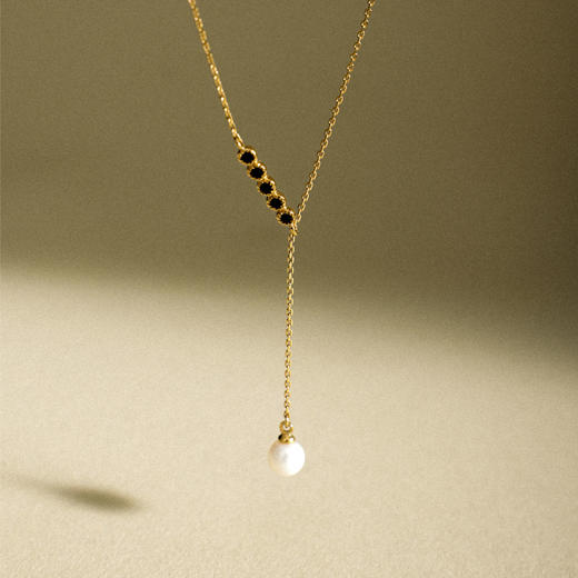 ARSIS银饰｜秘密花园系列 暮色星坠项链 商品图7