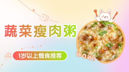 1岁以上：蔬菜瘦肉粥 商品图0