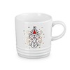 法国进口（Le Creuset）酷彩马克杯白色圣诞款圣诞老人 商品缩略图0