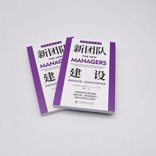 新团队建设：掌握有效沟通、团结协作和组织发展  职场领导力提升系列丛书 商品图5