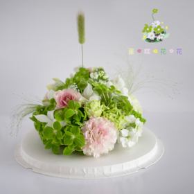 「是蛋糕吗？」花礼（春日色系）