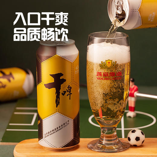 燕京 干啤听装500ml*12罐 整箱装 商品图5