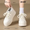 ZHR厚底高帮休闲鞋女增高8cm春季新款时尚百搭板鞋软底轻便运动鞋 商品缩略图0