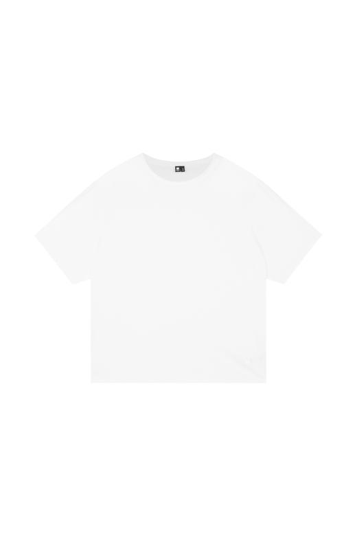 oneup散边圆领宽松云朵纱短袖 商品图8