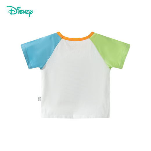 迪士尼【唐老鸭撞色短袖T恤】25夏季新款男童纯棉上衣宽松透气打底衫* 商品图9