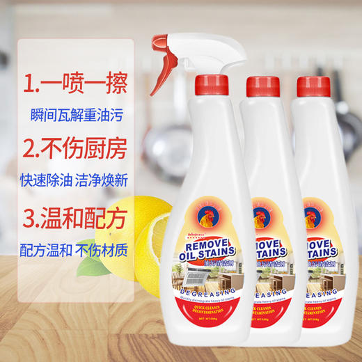 「拍1发3！15.9元到手3瓶」大厨房重油污洁净剂 清洁剂厨房用品清洁工具剂z 商品图2