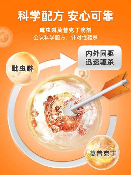 【犬猫内外同驱】普安特内外同驱吡虫啉莫昔克丁滴剂滴派 商品图3