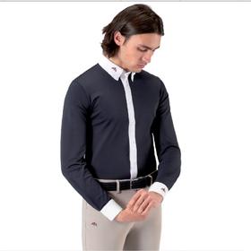 意大利进口MAKEBE男款马术长袖T恤slou系列QS