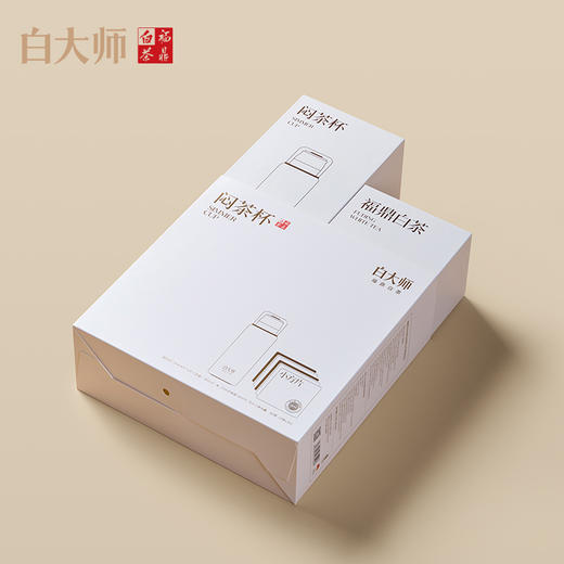 白大师闷泡杯福鼎白茶一级寿眉袋泡茶包小方片茶叶茶包60g 商品图3