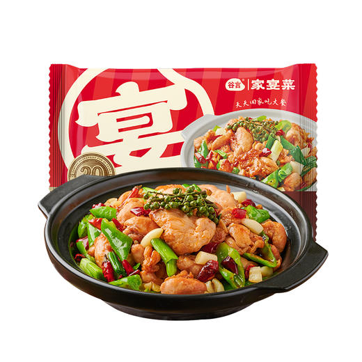 谷言藤椒鲜炒鸡510g*3袋-川香鲜麻口感软嫩7分钟大口吃肉肉-不支持7天无理由退换货 商品图5