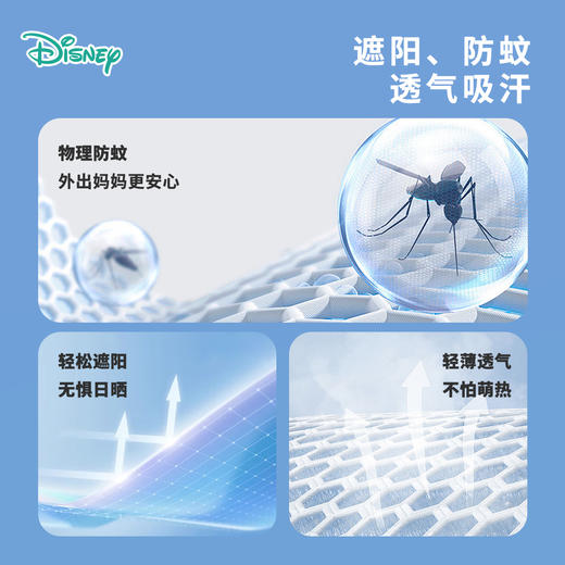 迪士尼2025春夏季新款女童米妮印花防蚊裤宽松透气速干学生裤运动裤闲裤ZD2EK007* 商品图6