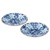 日本进口西庵窑蓝染工房重量超轻吉祥盘子套装 商品缩略图0