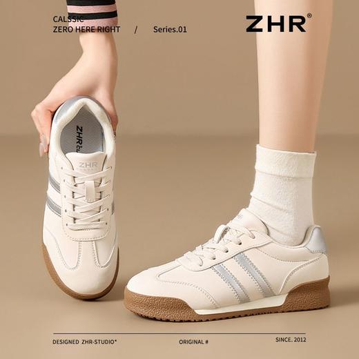 ZHR则则复古透气舒适德训鞋2025春季新款女休闲轻便校园风运动鞋 商品图9