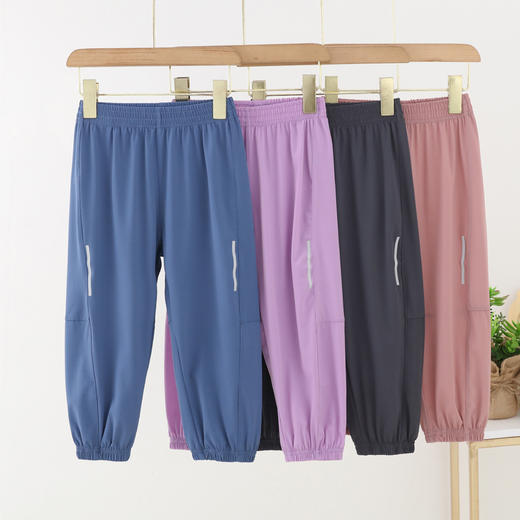 【两件起发】观偎亲子拼色长袖，工装裤，速干防蚊裤 100% 商品图5