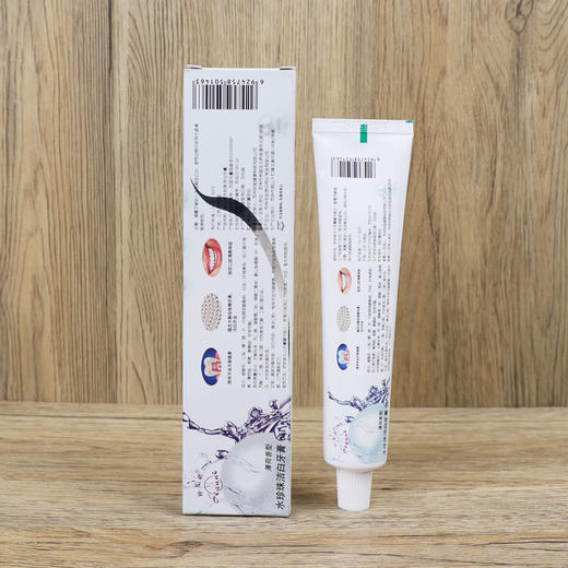水珍珠洁白牙膏100g 商品图2